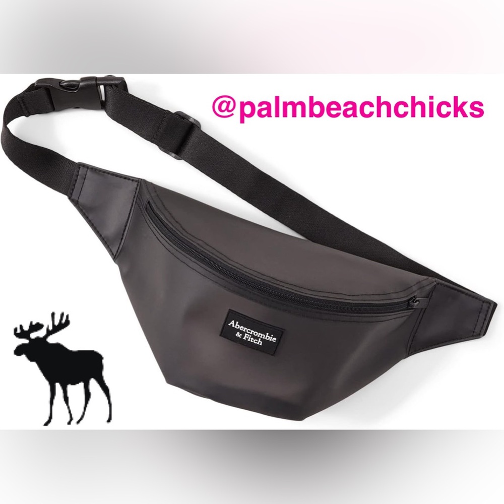 Abercrombie & Fitch Bum Bag, black Kids, Big Kids, Teens, sport & adjustable.